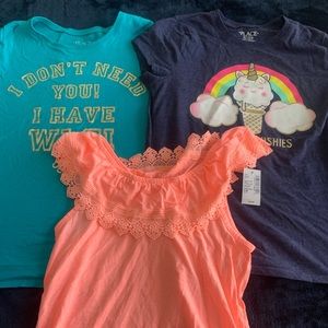 Girls T-shirts size 10/12
